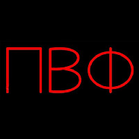 Pi Beta Phi Neon Skilt