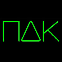 Pi Delta Kappa Neon Skilt