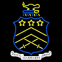 Pi Kappa Phi Chapters Logo Neon Skilt