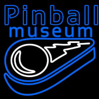 Pinball Museum Neon Skilt