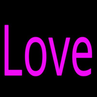 Pink Love Neon Skilt