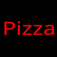 Pizza Red Neon Skilt