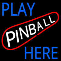 Play Pinball Herw Neon Skilt