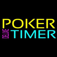 Poker Timer Delu e 1 Neon Skilt