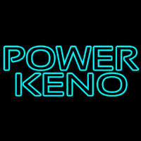 Power Keno 3 Neon Skilt