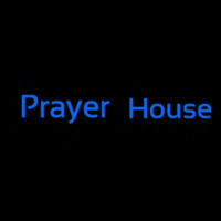 Prayer House Neon Skilt