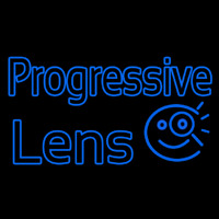 Progressive Lens Neon Skilt