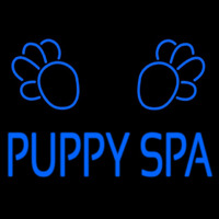 Puppy Spa Neon Skilt