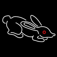 Rabbit Neon Skilt