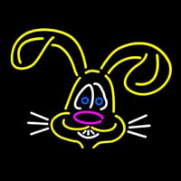 Rabbit Neon Skilt