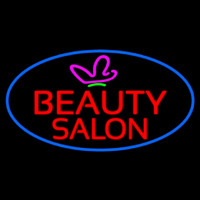 Red Beauty Salon Logo Neon Skilt