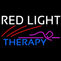 Red Light Therapy Neon Skilt