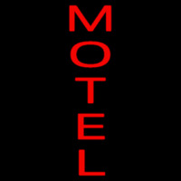 Red Motel Neon Skilt