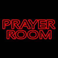 Red Prayer Room Neon Skilt