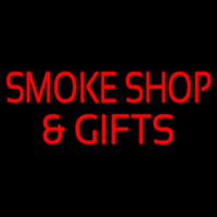 Red Smoke Shop And Gifts Neon Skilt