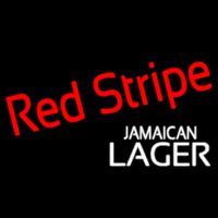 Red Stripe Jamaican Lager Logo Beer Sign Neon Skilt