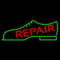 Repair Shoe Logo Neon Skilt