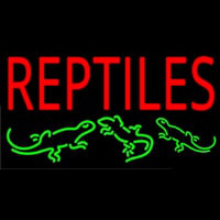 Reptiles 1 Neon Skilt