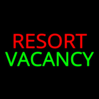 Resort Vacancy 2 Neon Skilt