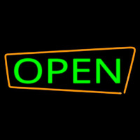 Retro Style Open Neon Skilt