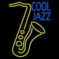 Sa ophone Cool Jazz Neon Skilt