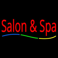 Salon And Spa Neon Skilt