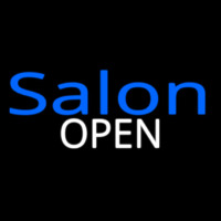 Salon Open Neon Skilt