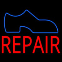 Shoe Logo Repair Neon Skilt