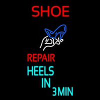 Shoe Repair Heels In 3 Min Neon Skilt