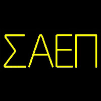 Sigma Alpha Epsilon Pi Neon Skilt