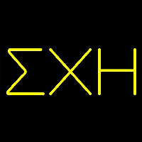 Sigma Chi Eta Neon Skilt