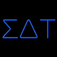 Sigma Delta Tau Neon Skilt