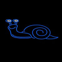 Snail Insects Neon Skilt