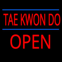 Tae Kwon Do Script1 Open Neon Skilt