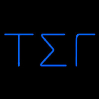 Tau Sigma Gamma Neon Skilt