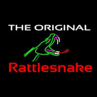 The Original Rattlesnake Neon Skilt