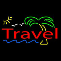 Travel Neon Skilt