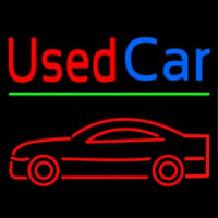 Used Car Neon Skilt