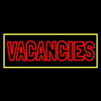 Vacancies Neon Skilt