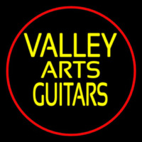 Valley Arts Guitars Logo 1 Neon Skilt