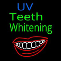 Vu Teeth Whitening Neon Skilt