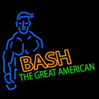 WWE The great American bash Neon Skilt