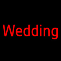 Wedding Cursive Neon Skilt