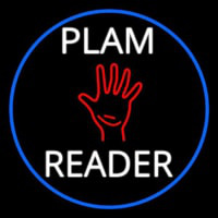 White Palm Reader Neon Skilt