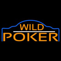 Wild Poker 3 Neon Skilt