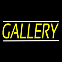 Yellow Gallery Neon Skilt