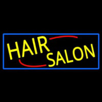 Yellow Hair Salon Neon Skilt