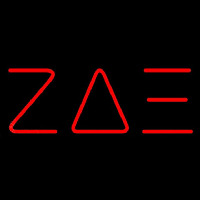 Zeta Delta Xi Neon Skilt