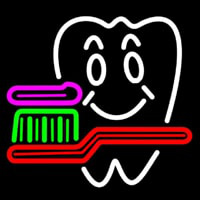 Dentist Logo Neon Skilt