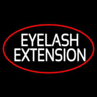 Eyelash E tension Neon Skilt